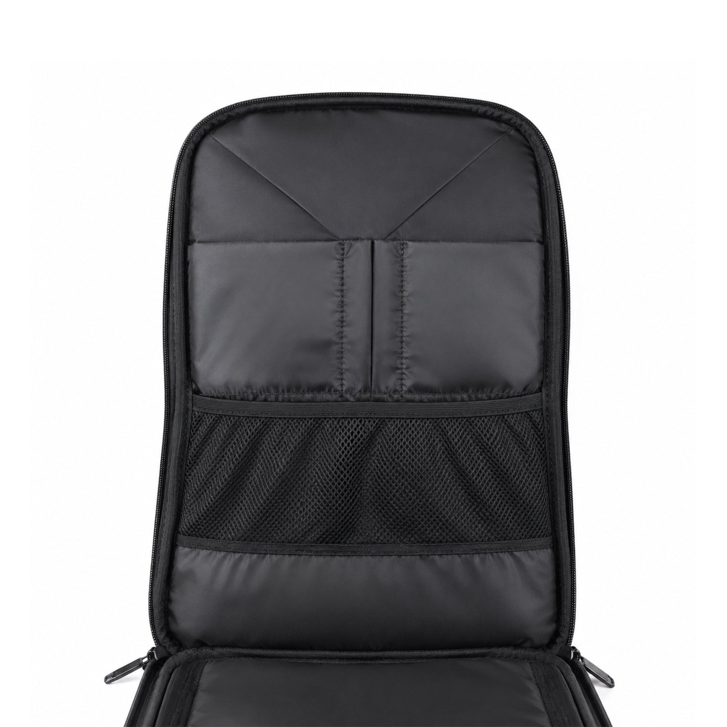 Kurv Backpack – 20L Black Vegan Leather Laptop Backpack for Office & Daily Use