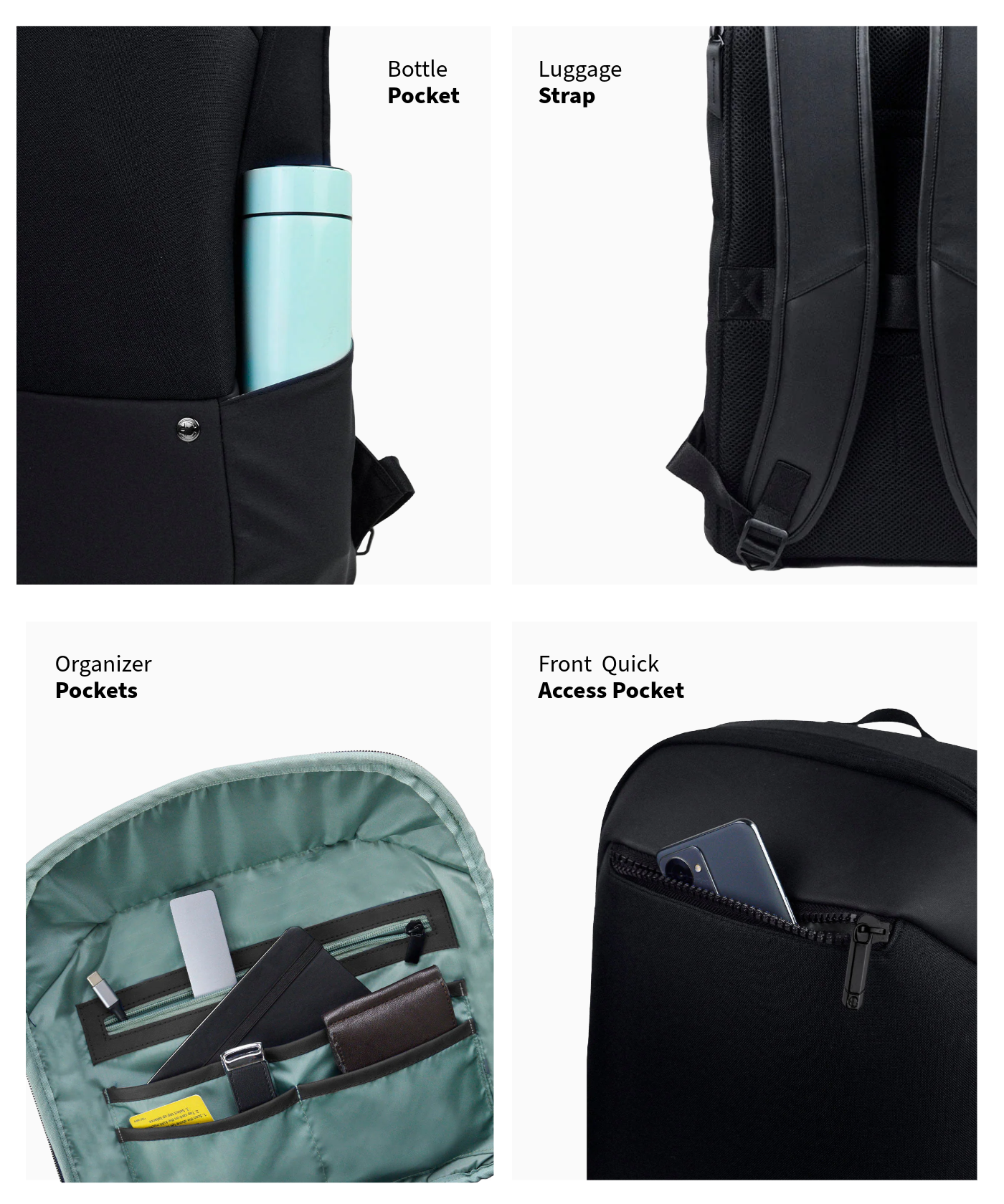 THE GENTLEMEN'S BACKPACK | BLACK