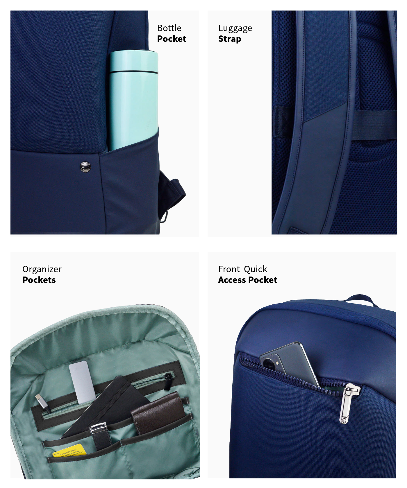 THE GENTLEMEN'S BACKPACK | NAVY