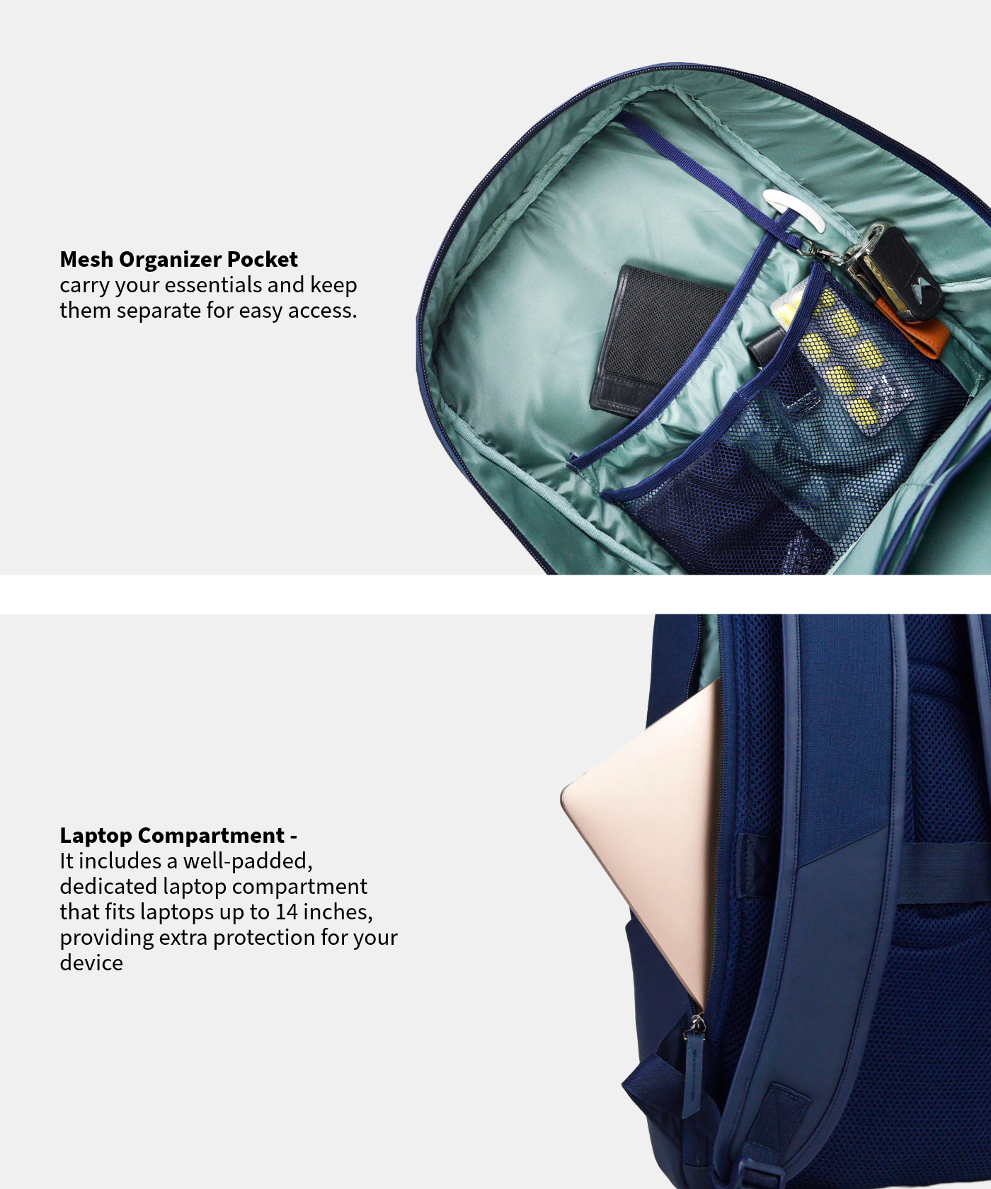 THE GENTLEMEN'S BACKPACK | NAVY