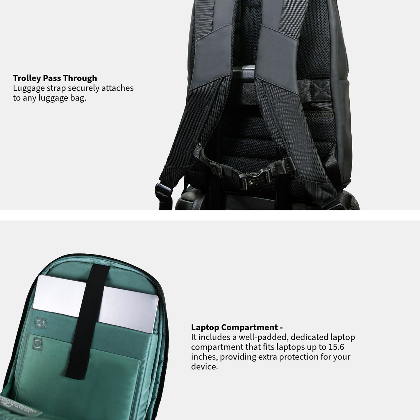 THE POWER HOUSE BACKPACK | BLACK