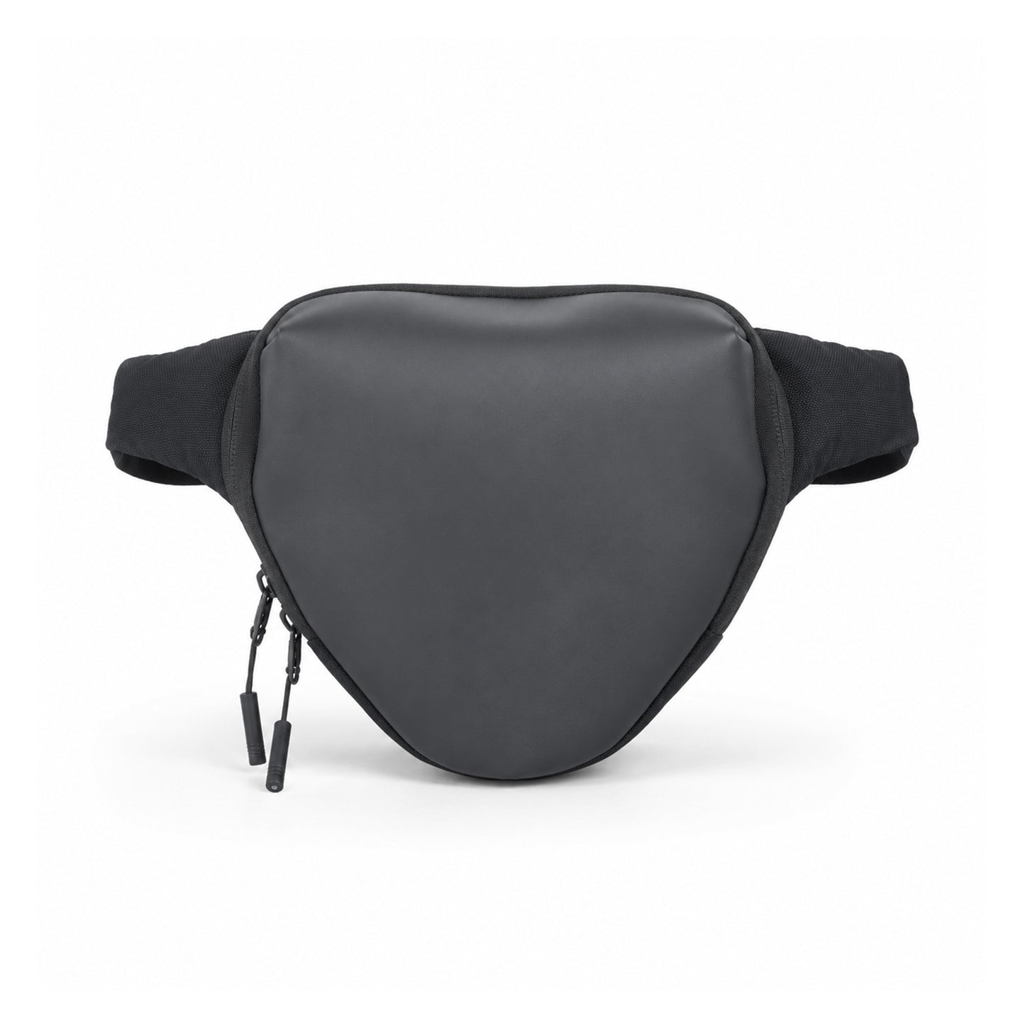 Anglar Crossbody Bag – 1.5L Black Polyester & Vegan Leather Sling Bag for Travel & Daily Use