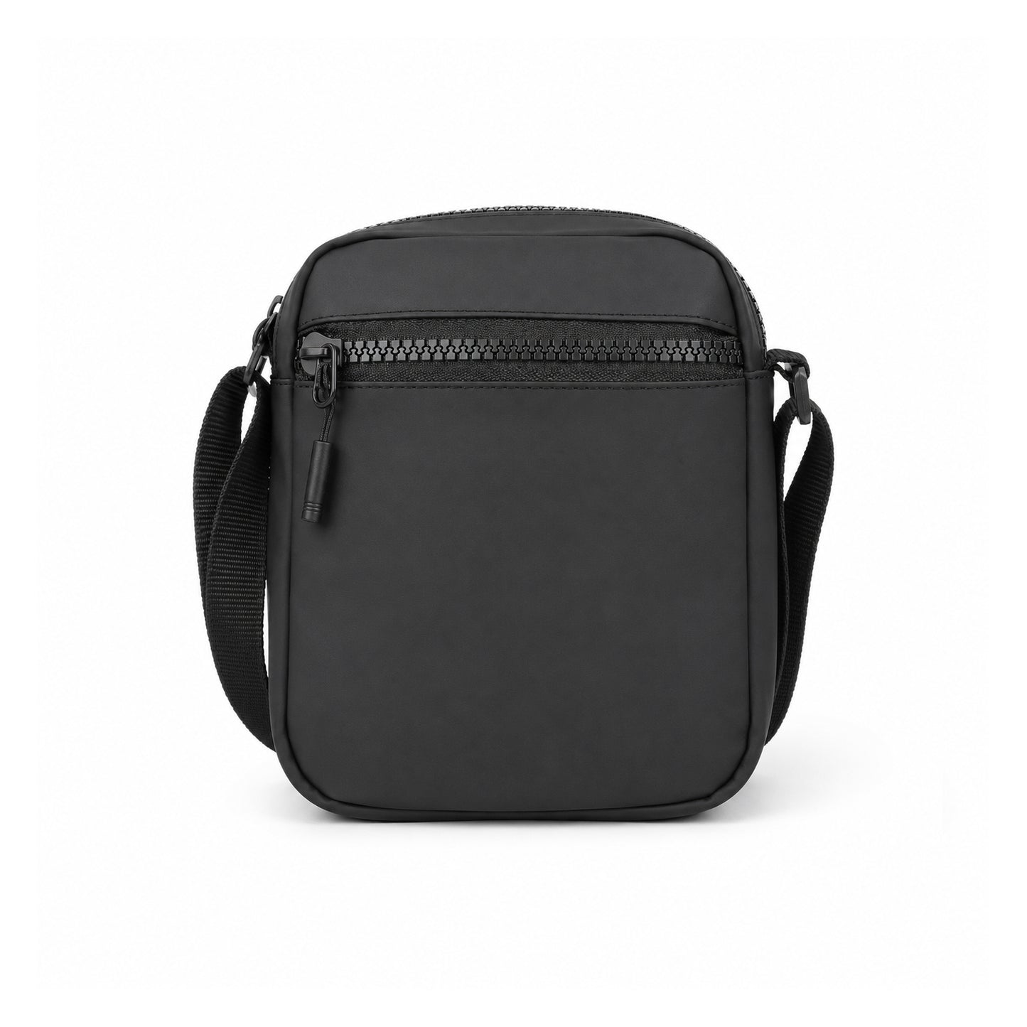 Bloc Sling Bag – 1.5L Black Vegan Leather Travel & Daily Sling Bag