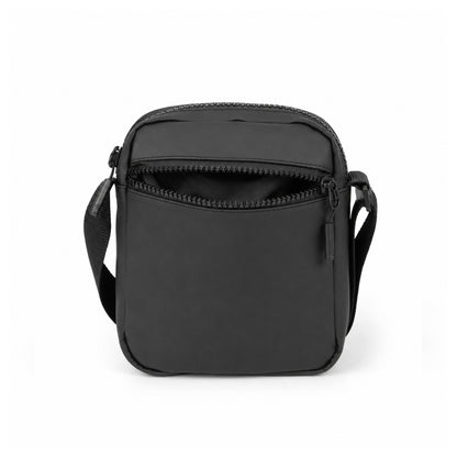 Bloc Sling Bag – 1.5L Black Vegan Leather Travel & Daily Sling Bag