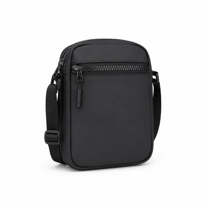 Bloc Sling Bag – 1.5L Black Vegan Leather Travel & Daily Sling Bag