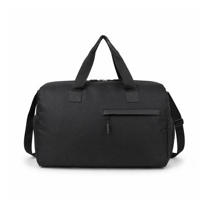 Blocr Duffle Bag – 25L Black Gym, Travel & Daily Duffle Bag with Shoe Compartment