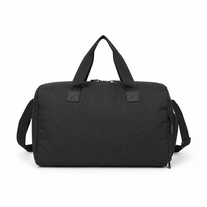 Blocr Duffle Bag – 25L Black Gym, Travel & Daily Duffle Bag with Shoe Compartment