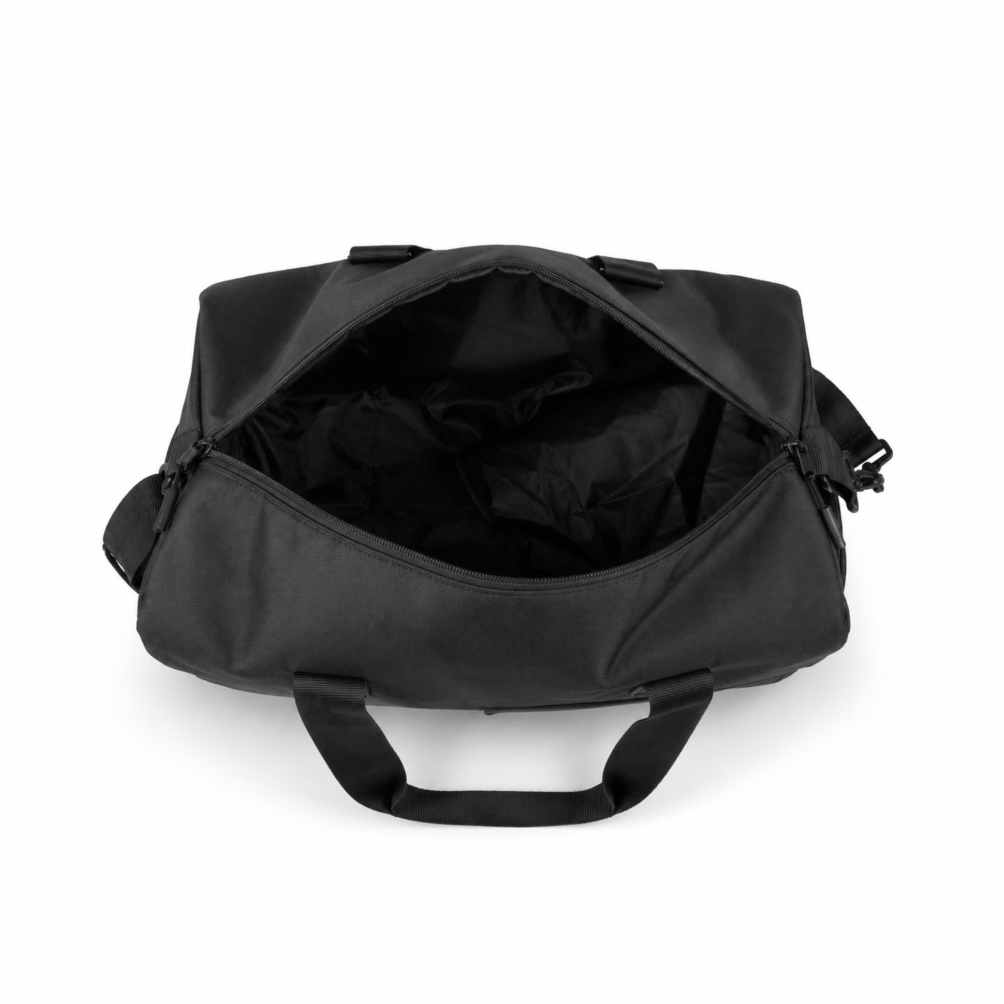 Blocr Duffle Bag – 25L Black Gym, Travel & Daily Duffle Bag with Shoe Compartment