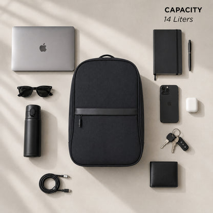 Classik Backpack – 14L Office & Daily Backpack in Black