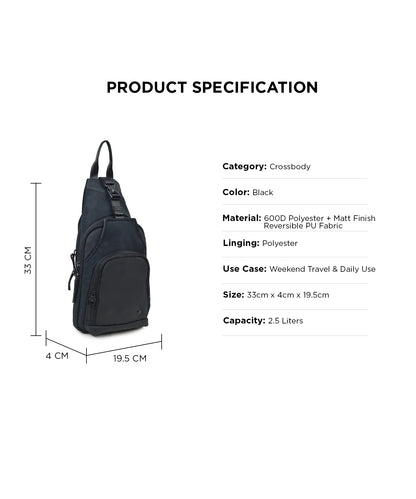 ECHO CHESTPACK | BLACK