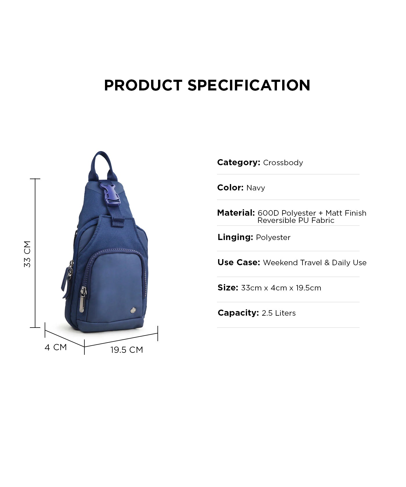 ECHO CHESTPACK | NAVY