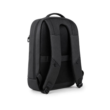 Elite Backpack – 17L Black Vegan Leather Laptop Backpack for Office, Daily Use & Travel