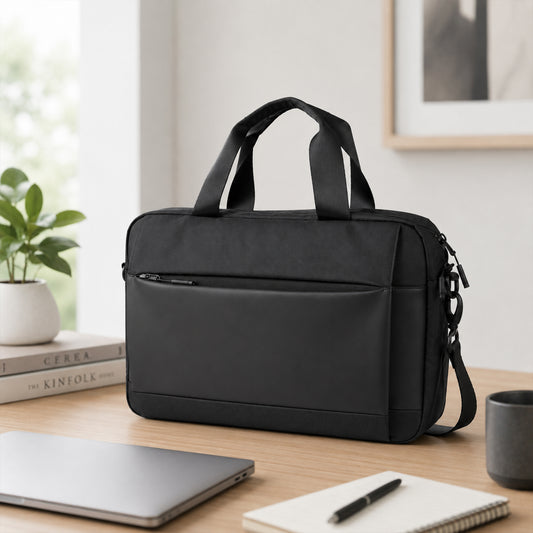 Exes Messenger Bag – 9L Office & Travel Laptop Messenger Bag with Organizer Pockets