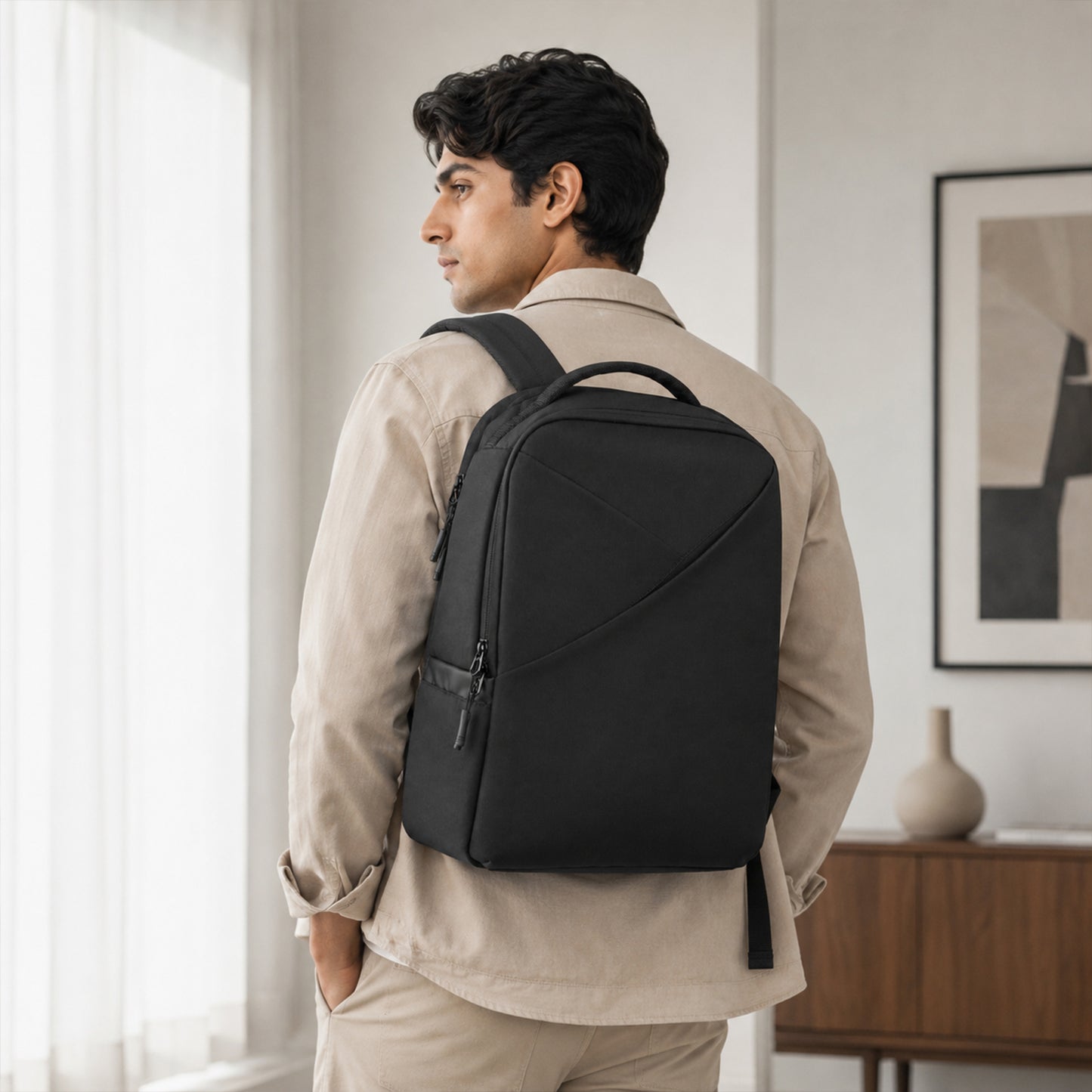 Kriss Backpack – 23L Office & Travel Backpack with Laptop Compartment