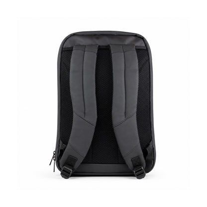 Kurv Backpack – 20L Black Vegan Leather Laptop Backpack for Office & Daily Use