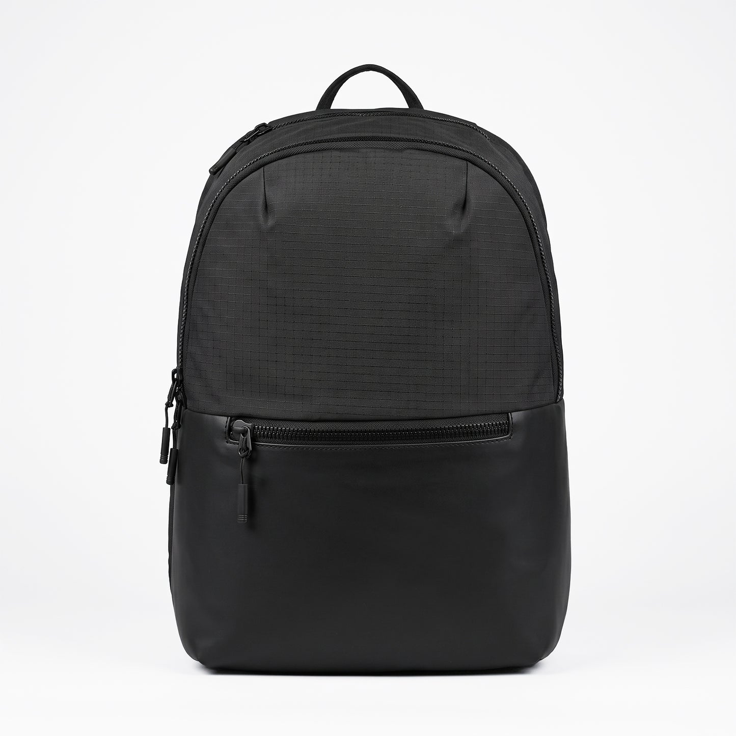 Mhawk Backpack – 24L Black Office & Travel Backpack with Laptop Compartment, Organizer Pockets, Side Zipper Pocket & Trolley Sleeve
