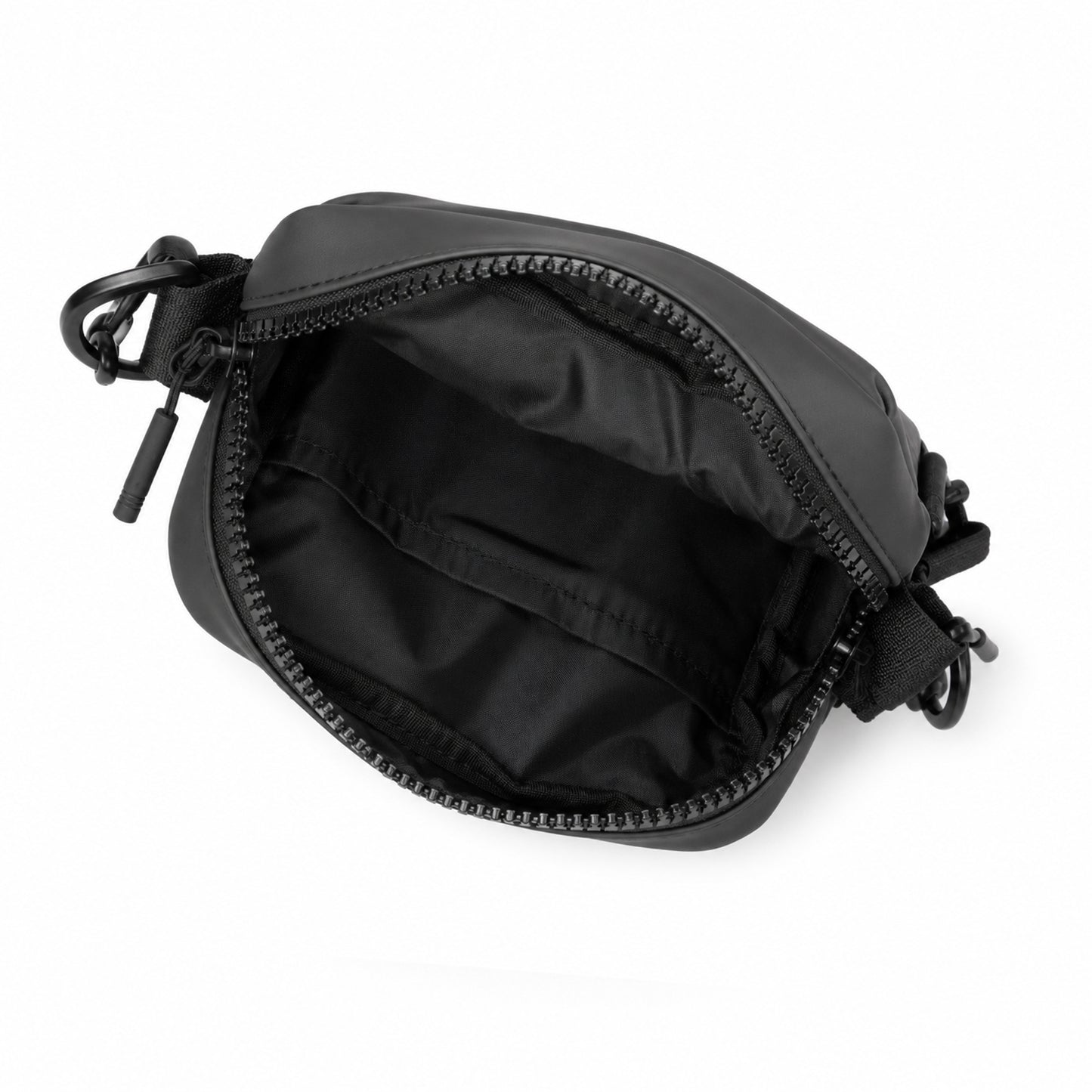 Noma Black Sling Bag – 2L Vegan Leather Travel & Daily Sling Bag