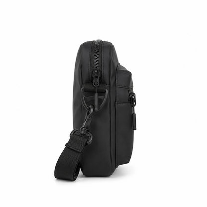 Noma Black Sling Bag – 2L Vegan Leather Travel & Daily Sling Bag