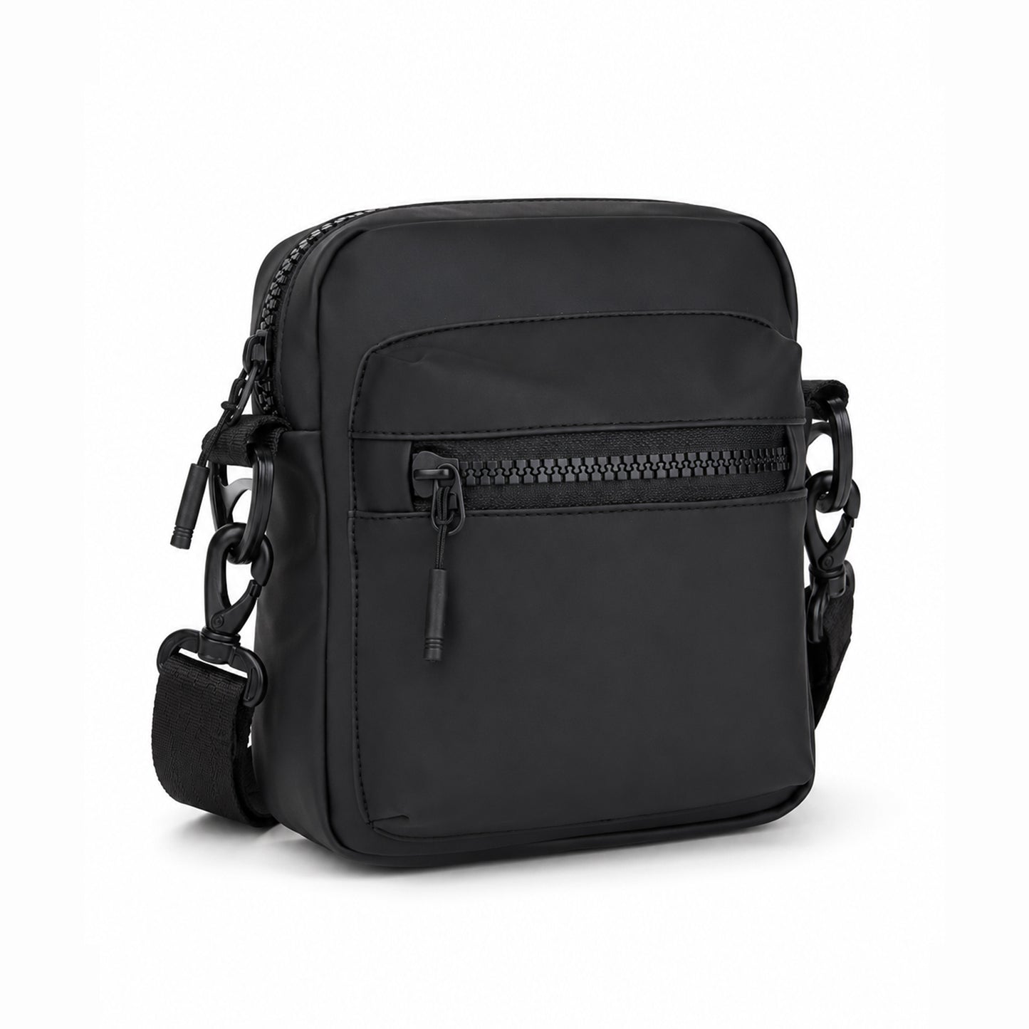 Noma Black Sling Bag – 2L Vegan Leather Travel & Daily Sling Bag
