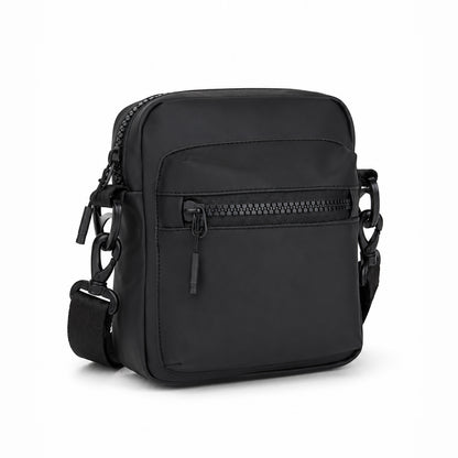 Noma Black Sling Bag – 2L Vegan Leather Travel & Daily Sling Bag