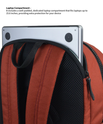 THE ELITE DAY PACK | RUST ORANGE