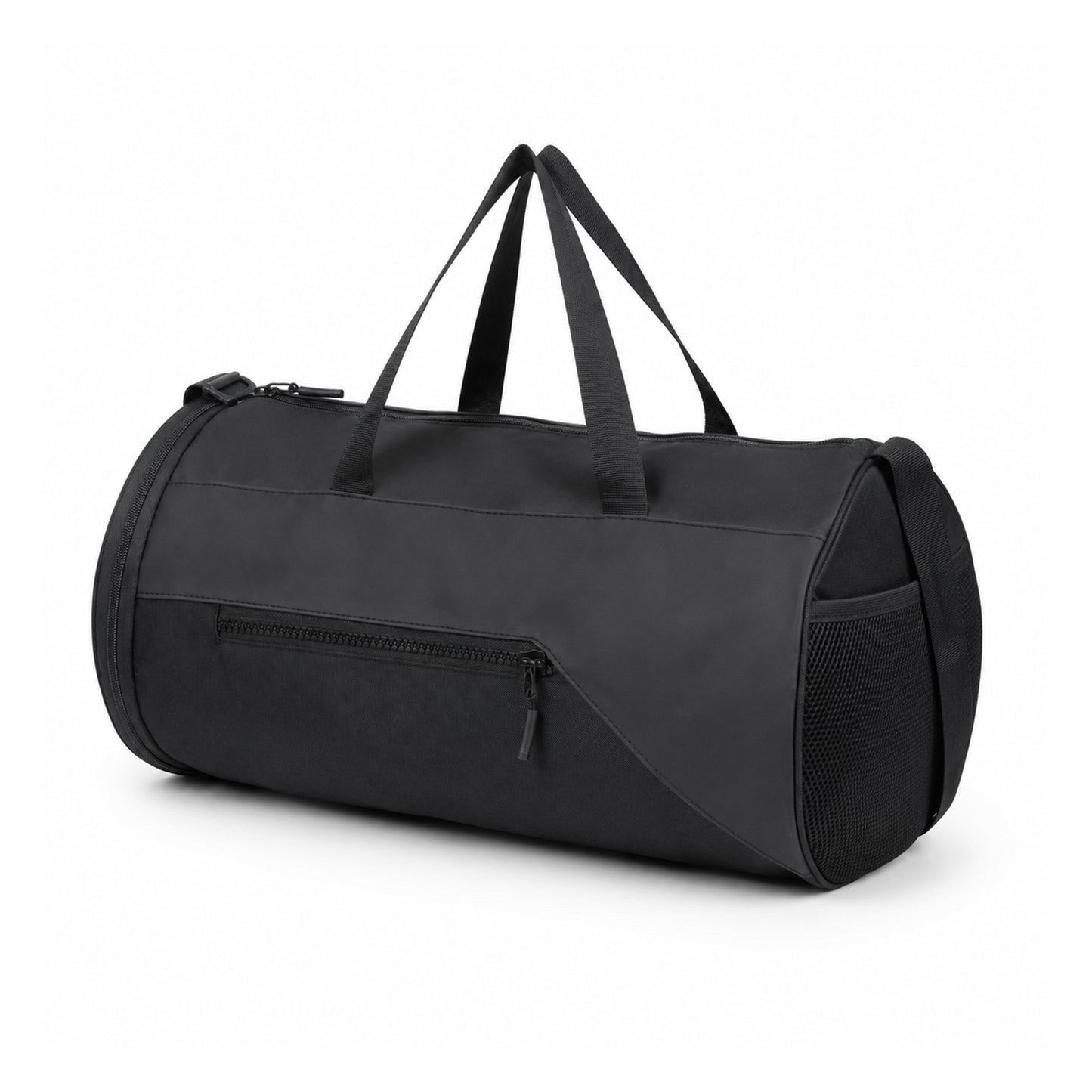 Trigr Duffle Bag – 25L Black Gym & Travel Duffle Bag with Shoe Compartment