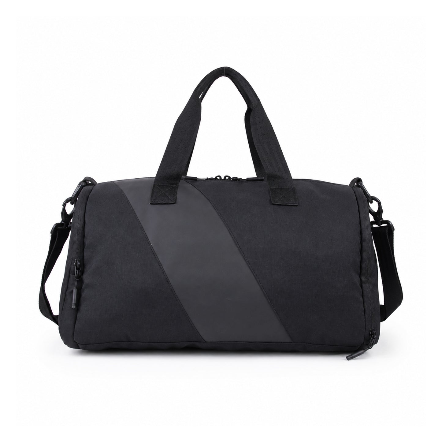 Tucsan Duffle Black – 27L Gym, Travel & Daily Duffle Bag with Shoe Compartment