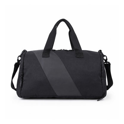 Tucsan Duffle Black – 27L Gym, Travel & Daily Duffle Bag with Shoe Compartment