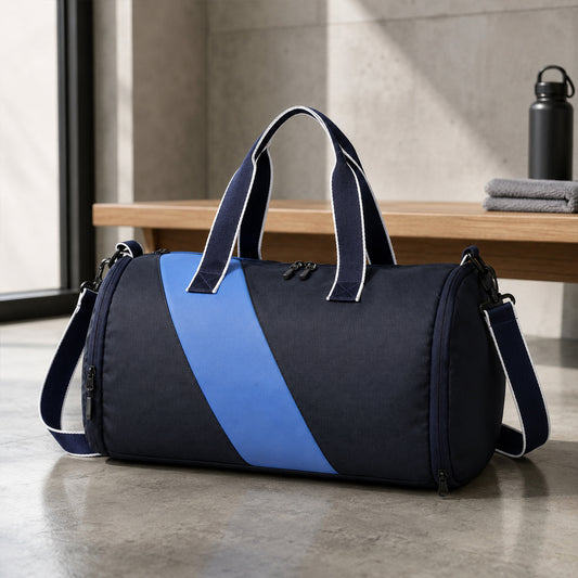 Tucsan Duffle Navy – 27L Gym, Travel & Daily Duffle Bag with Shoe Compartment