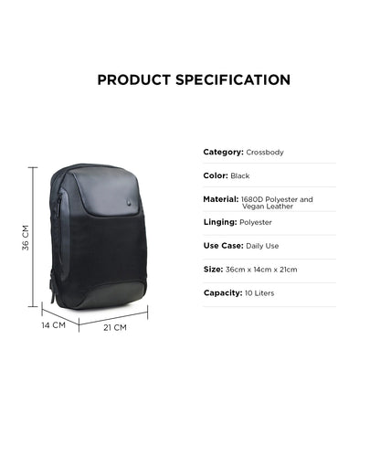 URBAN FLUX CARRY PACK | BLACK