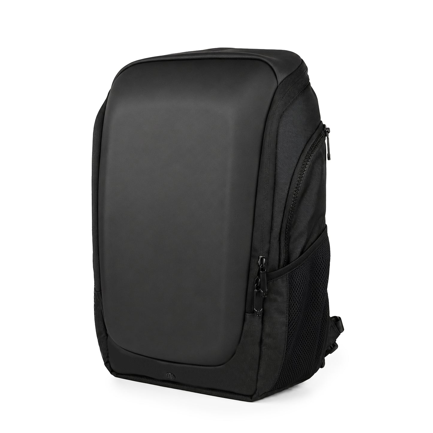 Vektor Pro Backpack – 23L Black Vegan Leather Laptop Backpack for Office & Travel